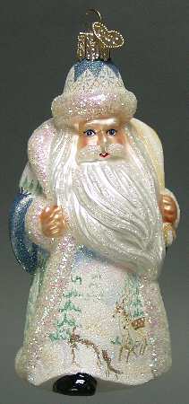 Santa and Mrs Claus Glistening Father Frost - No Box