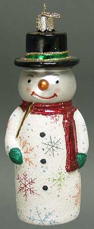 Snowmen Glistening Candy Snowman - No Box