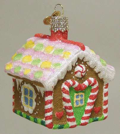 Buildings Glistening Gingerbread House - No Box