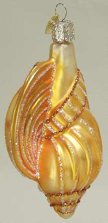 Fish and Marine Life Conch Shell - No Box