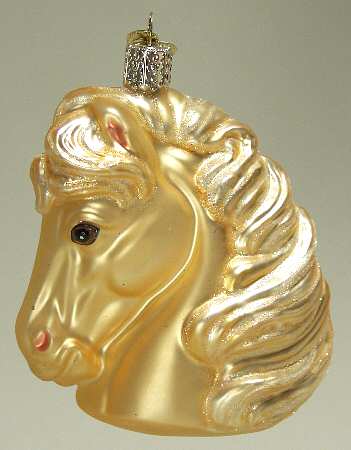 Animals Horse Head - Tan - No Box 104d