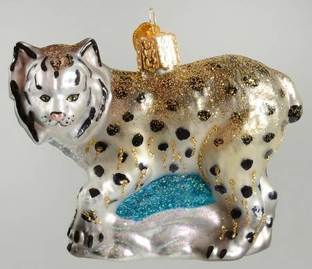 Old World Christmas Lynx - No Box Nb2197