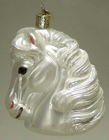 Animals Horse Head - White - No Box