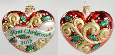 First Christmas Heart 2015-First Christmas Heart - No Box