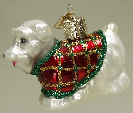 Animals Scotty Dog - White - No Box 101a
