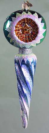 Traditional Shapes Icicle Reflector-Blue - No Box