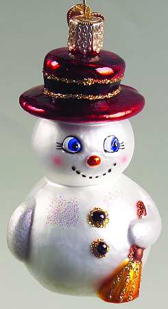 Snowmen Cute Snowman-Red Hat - No Box