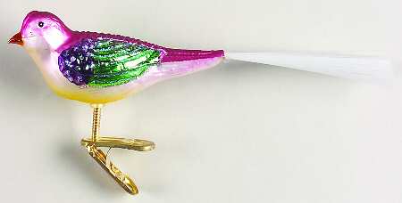 Birds - Clip-On Woodland Finch - No Box