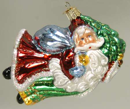 Santa and Mrs Claus Soaring Santa - No Box