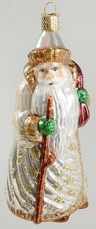 Old World Christmas Golden Santa - No Box Nb2185