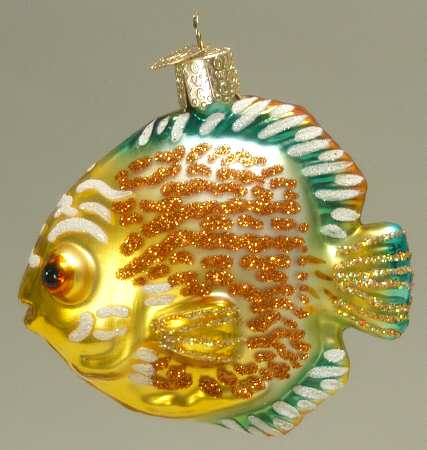 Fish and Marine Life Discus Fish-Yellow - No Box 266a