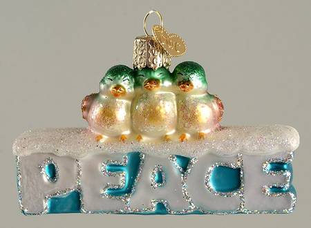 Old World Christmas Peace - No Box Nb2444