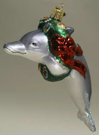 Fish and Marine Life Christmas Dolphin - No Box