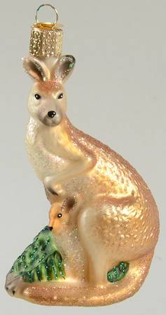 Old World Christmas Kangaroo - No Box Nb2177