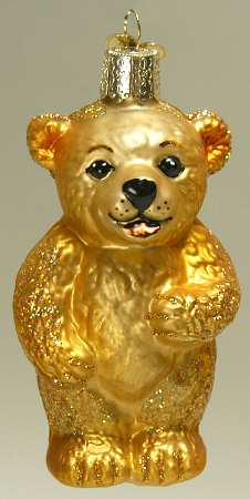 Animals Bear Cub-Gold - No Box