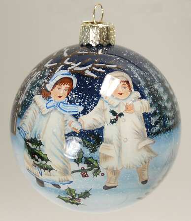 Inside Art Two Winter Girls - Boxed