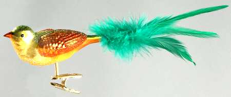 Birds - Clip-On Tropical Songbird - No Box