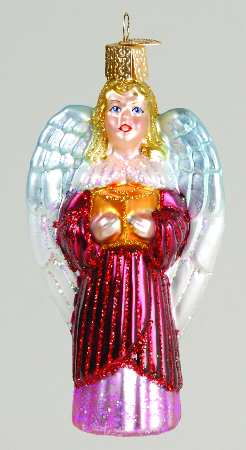 Angels Singing Angel-Red - No Box