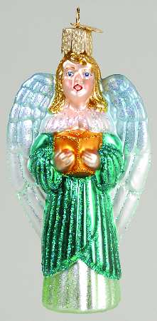 Angels Singing Angel-Green - No Box