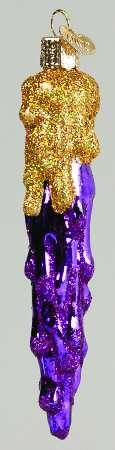 Old World Christmas Drippy Icicle-Purple - Nb947, No Box