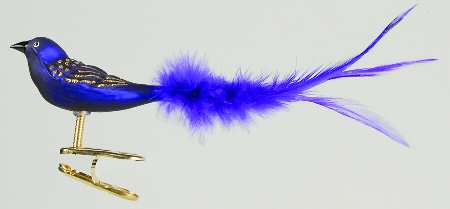 Birds - Clip-On Miniature Bluebird - No Box