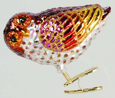 Birds - Clip-On Fantasy Owl - No Box