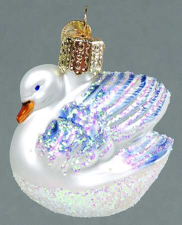 Birds-Hanging Small Swan - No Box