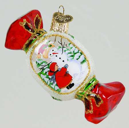 Inside Art Jolly Snowman-Candy - With Box Bx1046