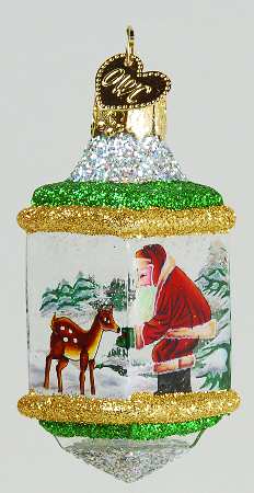 Inside Art Santa & Reindeer - With Box Bx1010