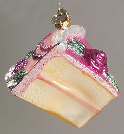 Food and Drink Piece Of Cake - Pink Icing - No Box