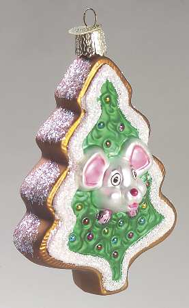 Animals Christmas Cookie Mouse - No Box