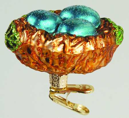 Birds - Clip-On Bird Nest - No Box