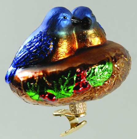 Birds - Clip-On Holiday Nest - No Box