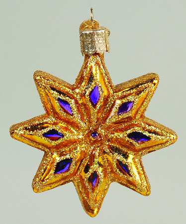 Celestial Faceted Star-Purple - No Box