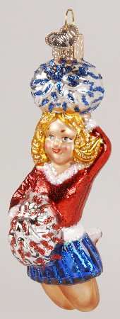 Sports & Recreation Cheerleader-Blue & Red - No Box