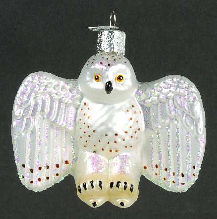 Birds-Hanging Snowy Owl - No Box