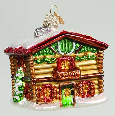 Old World Christmas Alpine Lodge - Nb856, No Box