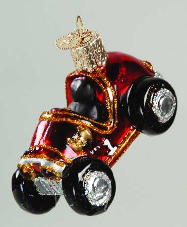 Old World Christmas Race Car - Nb1038, No Box
