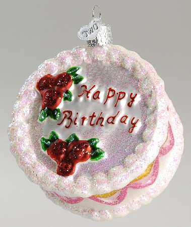 Food and Drink Birthday Cake - No Box