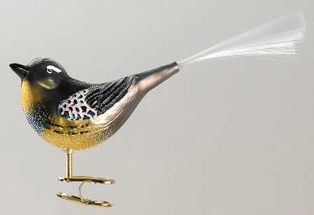 Birds - Clip-On Magnolia Warbler - No Box
