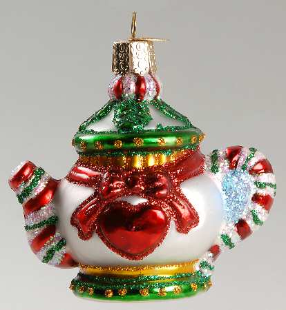 Food and Drink Holiday Teapot - No Box