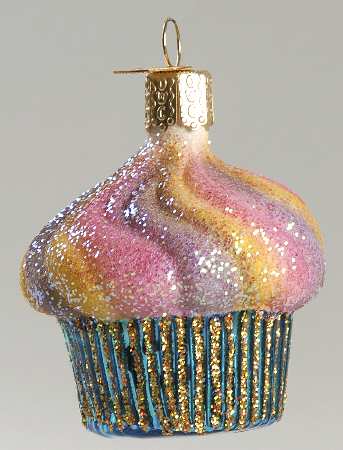 Food and Drink Glistening Cupcake - No Box