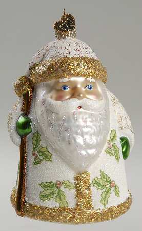 Santa and Mrs Claus Glistening Kris Kringle - No Box