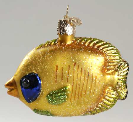 Fish and Marine Life Butterflyfish-Gold - No Box 261b