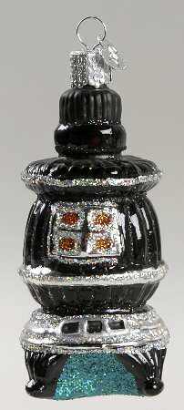 Old World Christmas Pot Bellied Stove - No Box Nb1262