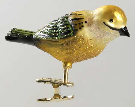 Birds - Clip-On Silver-Throated Tanager - No Box