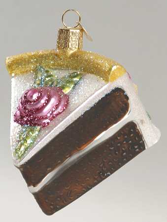 Food and Drink Piece Of Cake - White Icing Chocolate Ca - No Box