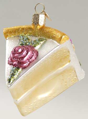 Food and Drink Piece Of Cake - White Icing Yellow Cake - No Box