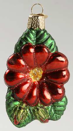 Old World Christmas Christmas Rose-Red - Nb976, No Box
