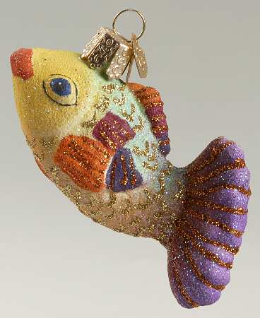 Fish and Marine Life Glistening Tropical Fish - No Box